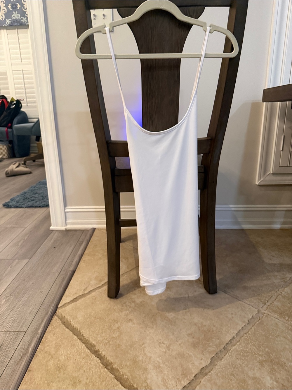 White Women's Slip Dress Camisole - Classic Tank Slip